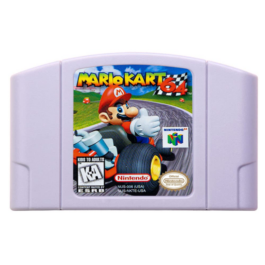 N64 Games Cartridge Mario Kart